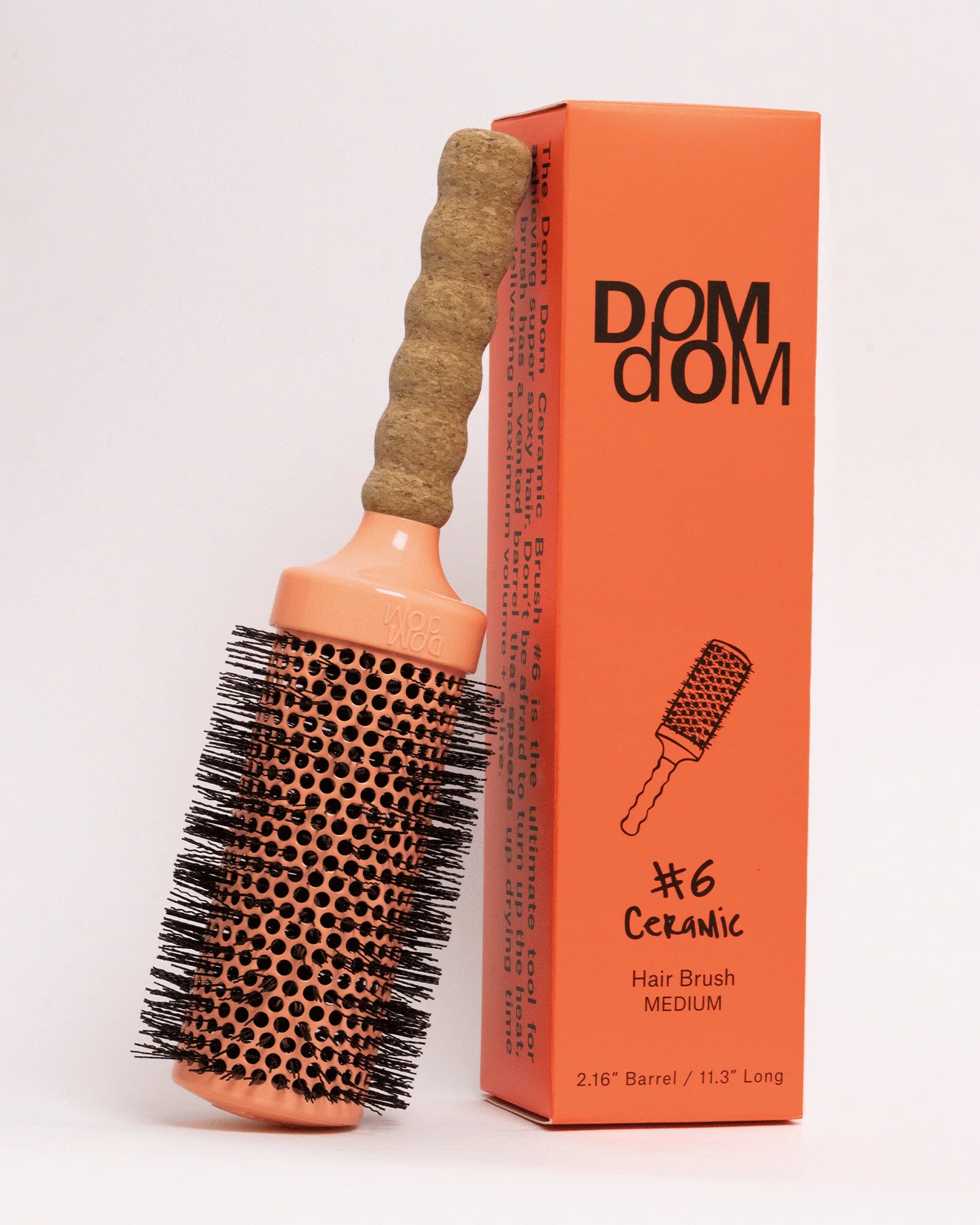 Dom Dom #6 Ceramic Brush (Medium)