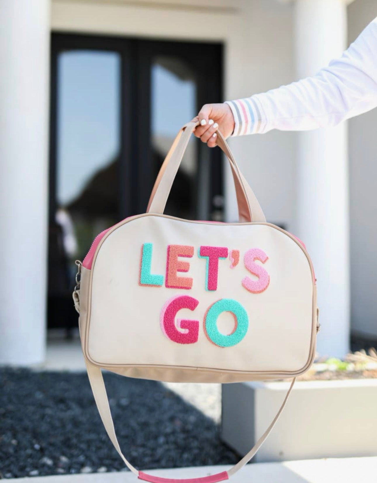 Duffle Bag - Weekender - Lets Go