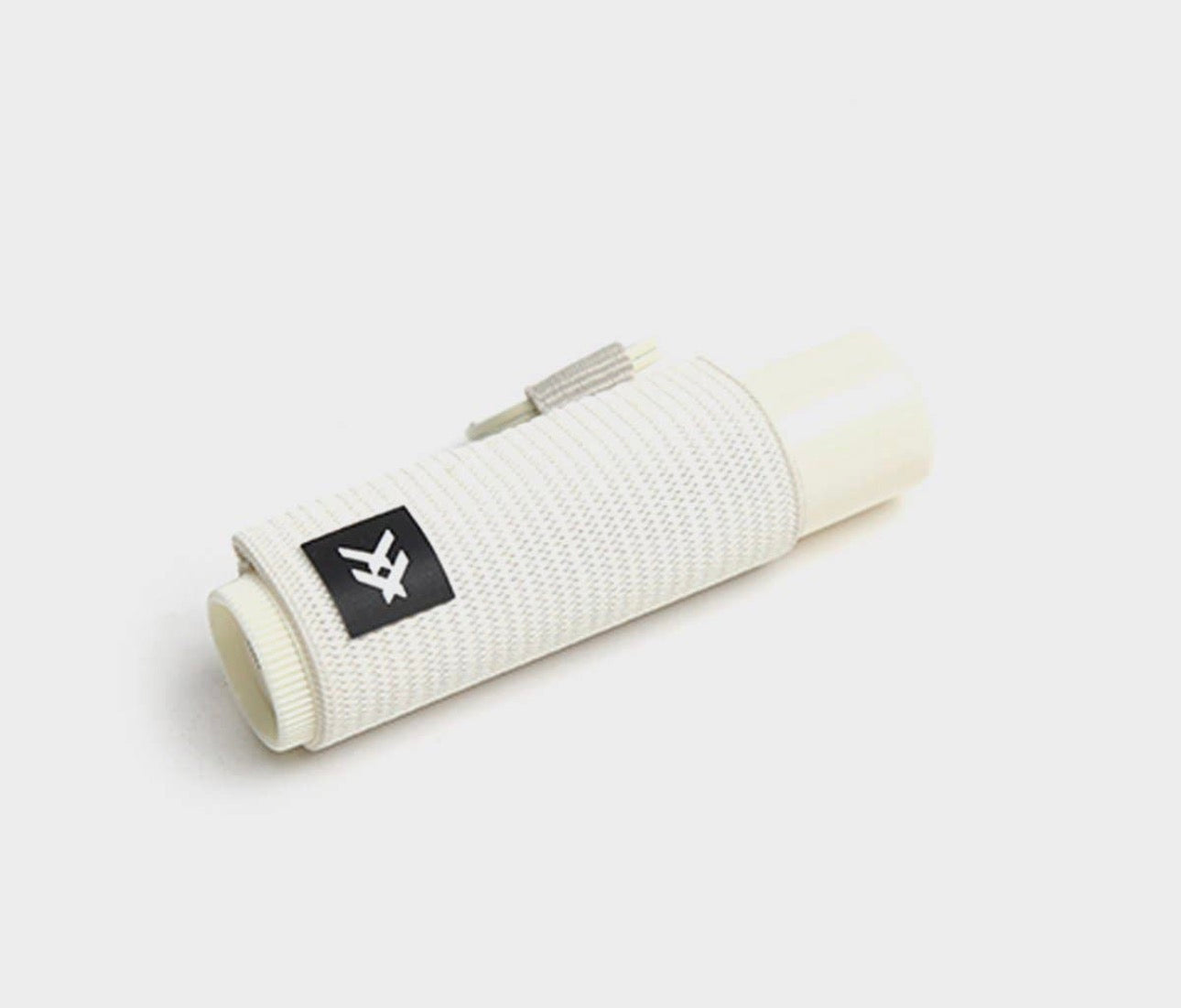 Off White Chapstick Holder Keychain