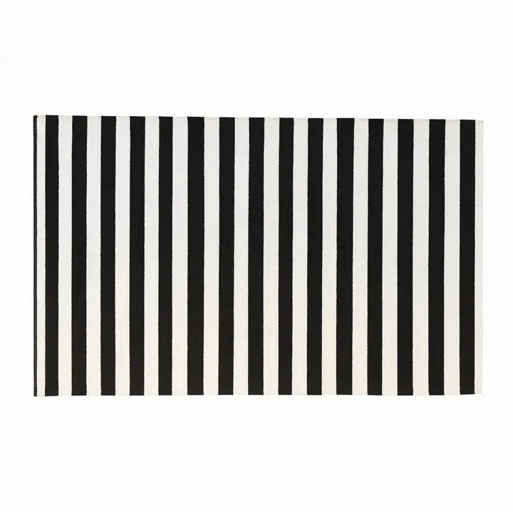 Stripe Outdoor Layering Rug