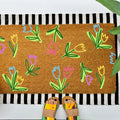 Tulips Coir Doormat